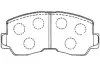 Комплект тормозных колодок, дисковый тормоз KAVO BP5533 (фото 1)