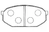 Комплект тормозных колодок, дисковый тормоз KAVO BP5547 (фото 1)