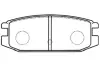 Комплект тормозных колодок, дисковый тормоз KAVO BP5548 (фото 1)