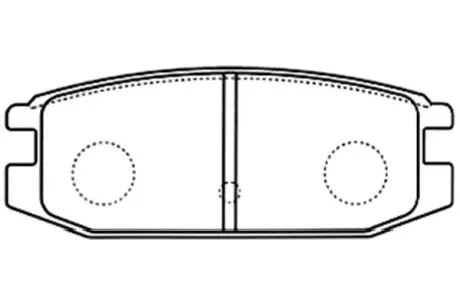Комплект тормозных колодок, дисковый тормоз KAVO BP5548