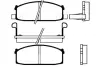 Комплект тормозных колодок, дисковый тормоз KAVO BP6509 (фото 1)