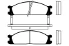 Комплект тормозных колодок, дисковый тормоз KAVO BP6520 (фото 1)