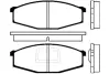 Комплект тормозных колодок, дисковый тормоз KAVO BP6537 (фото 1)