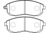 Комплект тормозных колодок, дисковый тормоз KAVO BP6567 (фото 1)