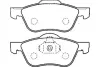 Комплект тормозных колодок, дисковый тормоз KAVO BP6572 (фото 1)