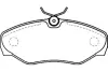 Комплект тормозных колодок, дисковый тормоз KAVO BP6579 (фото 1)