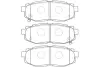 Комплект тормозных колодок, дисковый тормоз KAVO BP8023 (фото 1)