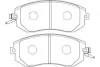 Комплект тормозных колодок, дисковый тормоз KAVO BP8024 (фото 1)