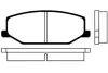 Комплект тормозных колодок, дисковый тормоз KAVO BP8501 (фото 1)
