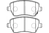 Комплект тормозных колодок, дисковый тормоз KAVO BP8526 (фото 1)