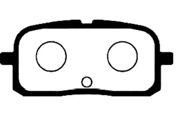 Комплект тормозных колодок, дисковый тормоз KAVO BP9054 (фото 1)