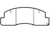 Комплект тормозных колодок, дисковый тормоз KAVO BP9062 (фото 1)