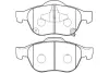 Комплект тормозных колодок, дисковый тормоз KAVO BP9080 (фото 1)