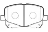 Комплект тормозных колодок, дисковый тормоз KAVO BP9085 (фото 1)