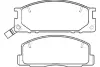Комплект тормозных колодок, дисковый тормоз KAVO BP9101 (фото 1)