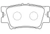 Комплект тормозных колодок, дисковый тормоз KAVO BP9104 (фото 1)