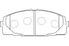 Комплект тормозных колодок, дисковый тормоз KAVO BP9107 (фото 1)