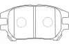 Комплект тормозных колодок, дисковый тормоз KAVO BP9111 (фото 1)