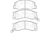 Комплект тормозных колодок, дисковый тормоз KAVO BP9123 (фото 1)