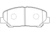 Комплект тормозных колодок, дисковый тормоз KAVO BP9125 (фото 1)