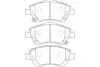 Комплект тормозных колодок, дисковый тормоз KAVO BP9127 (фото 1)
