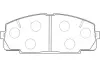 Комплект тормозных колодок, дисковый тормоз KAVO BP9135 (фото 1)