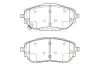 Комплект тормозных колодок, дисковый тормоз KAVO BP9150 (фото 1)