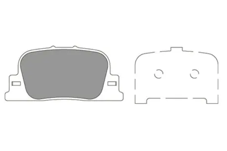 Комплект тормозных колодок, дисковый тормоз KAVO BP9151