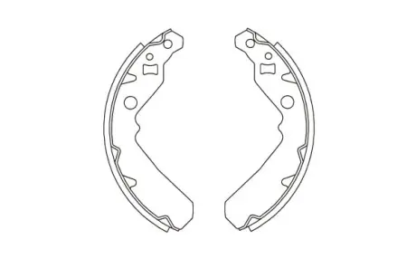 Комплект тормозных колодок KAVO BS1906