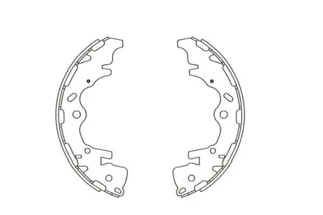Комплект тормозных колодок KAVO BS3420