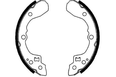 Комплект тормозных колодок KAVO BS4404