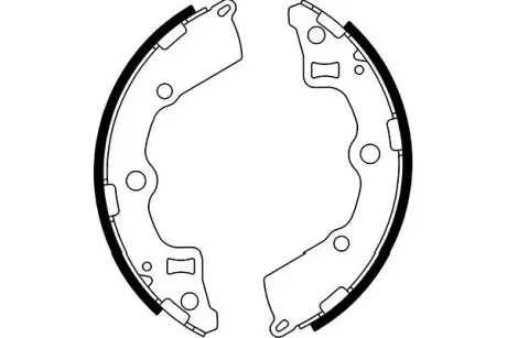 Комплект тормозных колодок KAVO BS4406