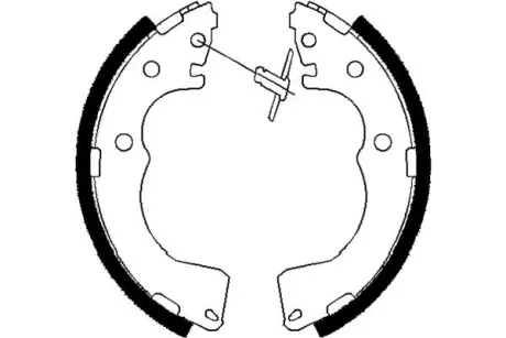 Комплект тормозных колодок KAVO BS5421
