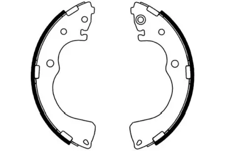 Комплект тормозных колодок KAVO BS5427
