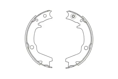 Комплект тормозных колодок KAVO BS6417