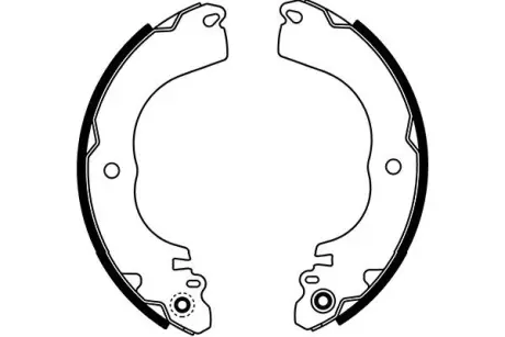 Комплект тормозных колодок KAVO BS7429