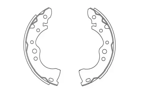 Комплект тормозных колодок KAVO BS7434