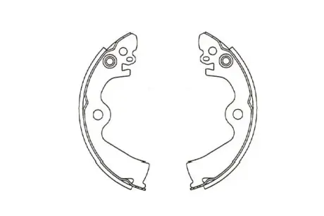 Комплект тормозных колодок KAVO BS7437