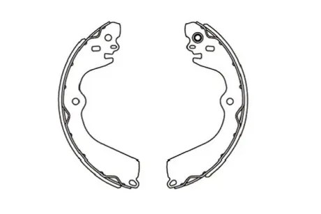 Комплект тормозных колодок KAVO BS7438