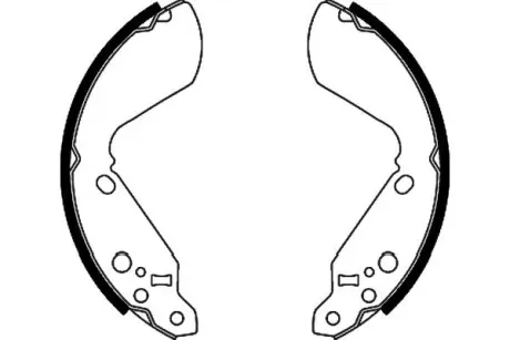 Комплект тормозных колодок KAVO BS8911