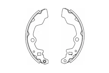 Комплект тормозных колодок KAVO BS8930