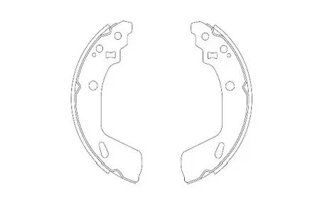 Комплект тормозных колодок KAVO BS8933