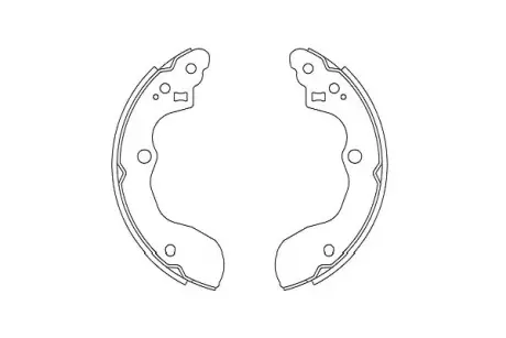 Комплект тормозных колодок KAVO BS8934
