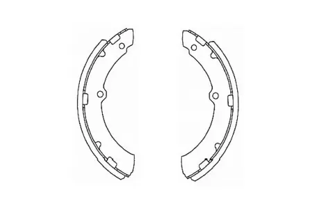 Комплект тормозных колодок KAVO BS9934