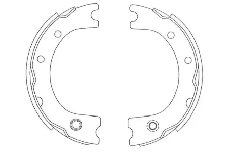 Комплект тормозных колодок KAVO BS9940