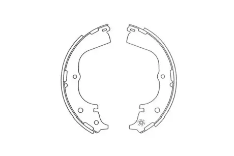 Комплект тормозных колодок KAVO BS9946