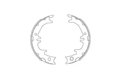 Комплект тормозных колодок KAVO BS9947