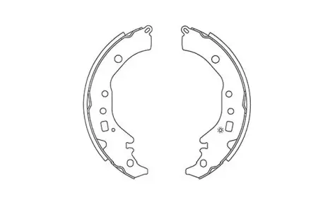 Комплект тормозных колодок KAVO BS9948