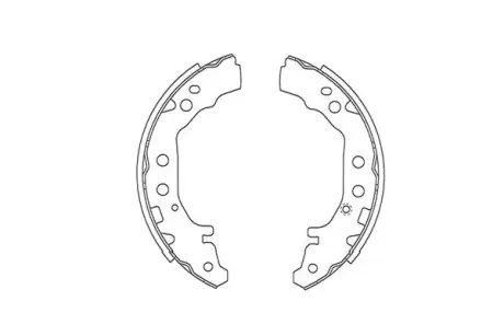 Комплект тормозных колодок KAVO BS9950