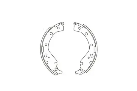 Комплект тормозных колодок KAVO BS9954